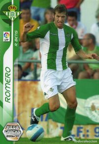 Cartes à collectionner de Football: MEGACRACKS 2006-07 Nº 454 ROMERO - REAL BETIS